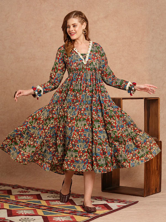 Ethnic Mirror Kurta Set